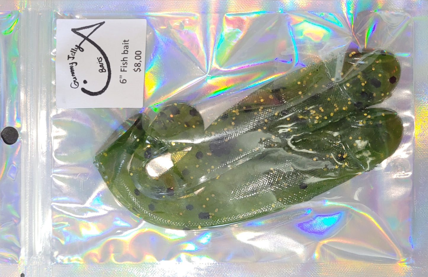 Fish bait 6 “ - Baby bass gold