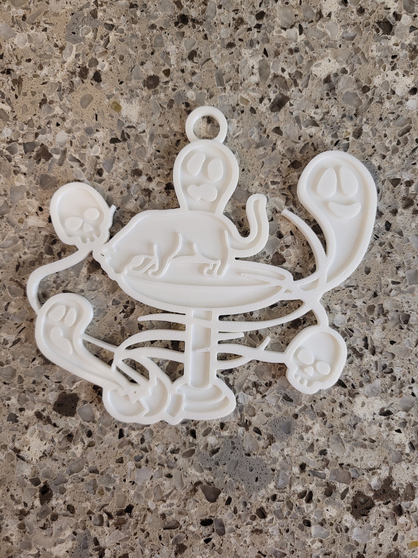 Halloween painting ornaments