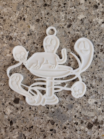 Halloween painting ornaments