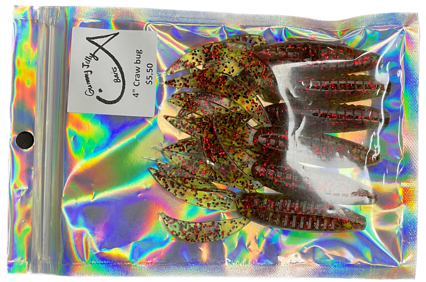 Craw Bug 4 “ - Watermelon red